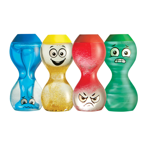 Bouteilles sensorielles - Heureux, Triste, Effrayé et En colère Bouteilles sensorielles - Heureux, Triste, Effrayé et En colère