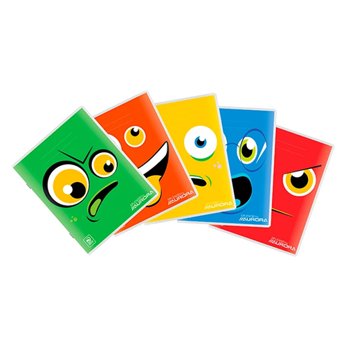 Cahier Aurora quadrillé 5x5 – 18 feuilles A5 21x16.5 cm – 20 pièces Cahier Aurora quadrillé 5x5 – 18 feuilles A5 21x16.5 cm – 20 pièces