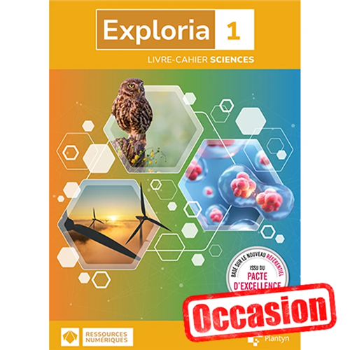 Exploria 1 - Livre-cahier (+ Scoodle) Edition Pacte - Occasion Exploria 1 - Livre-cahier (+ Scoodle) Edition Pacte - Occasion