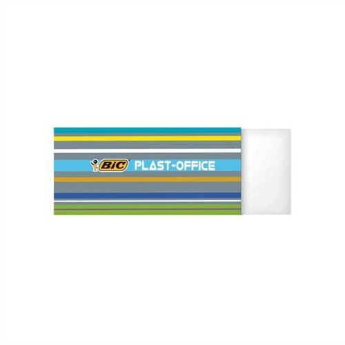 Gomme Bic blanche plastique sans PVC Gomme Bic blanche plastique sans PVC