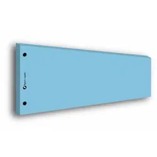 Intercalaires trapèze carton par 100 - Bleu Intercalaires trapèze carton par 100 - Bleu