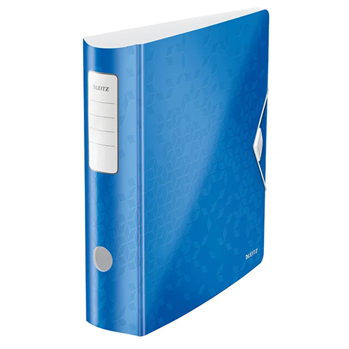 Leitz WOW Active-ordner met hefboommechanisme, rugbreedte 75 mm - Blauw Leitz WOW Active-ordner met hefboommechanisme, rugbreedte 75 mm - Blauw
