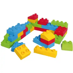 Soft Cubes briques 32 pièces jeux de construction