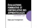 Evaluations formative et certificative des apprentissages