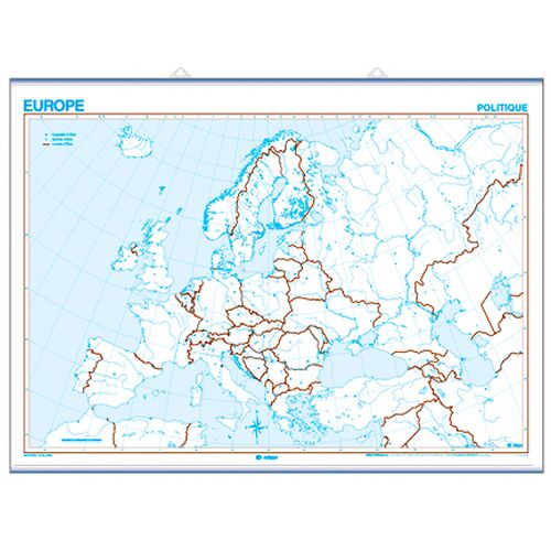 Petite carte muette : L'Europe