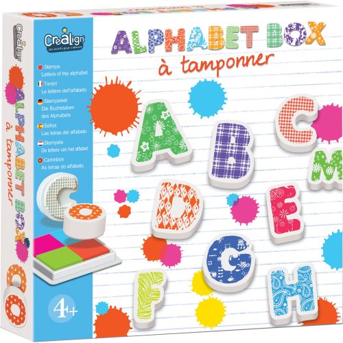 Box tampon alphabet