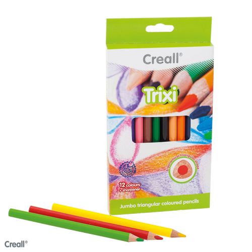 Crayon Jumbo Color Primo : Boite de 12 [Couleur ass.]