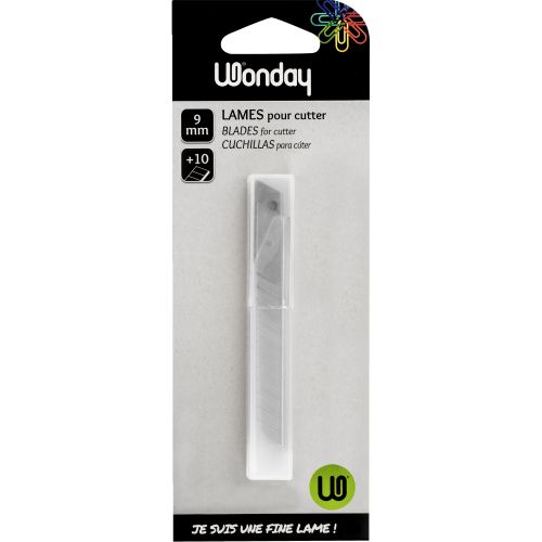 Lame cutter petit modèle étui de 10