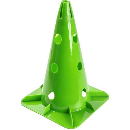 cônes perforés 38 cm vert