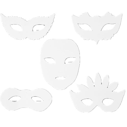 Masques motifs perforés par 16 : Théâtre